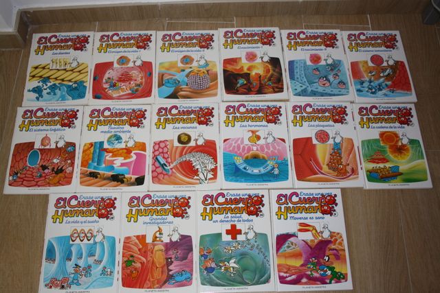 Colección explorando El cuerpo humano