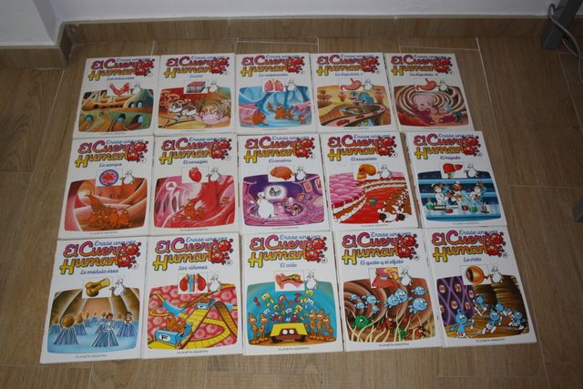 Colección explorando El cuerpo humano