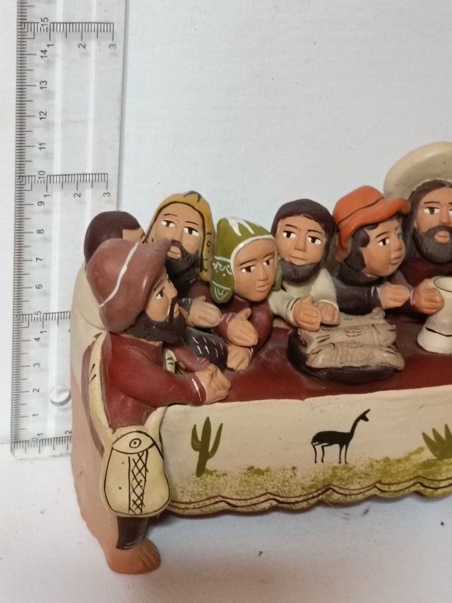 Figura artesanal última Cena