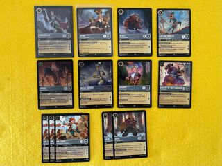 Cartas Lorcana Tinta Gris Acero