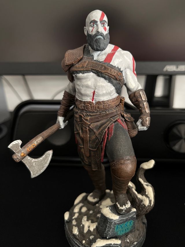 Figura Kratos God of War 3D