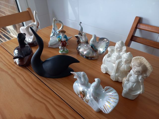 Figurillas de porcelana (10 uds)
