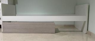 Mueble cuna + cambiador + convertible en cama