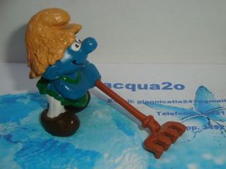 Puffi Puffo Contadino Rastrello 20138 Farmer Var.1