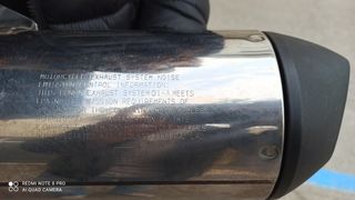 Tubo escape Honda CB500F original