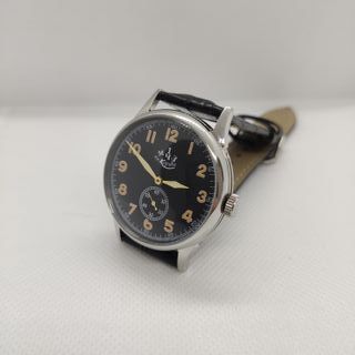 Reloj vintage MChZ, con movimiento Pobeda ZIM.