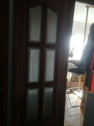 2 Puertas de salón con cristales
