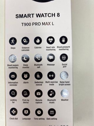 Smartwatch T900 Pro Max L rosa
