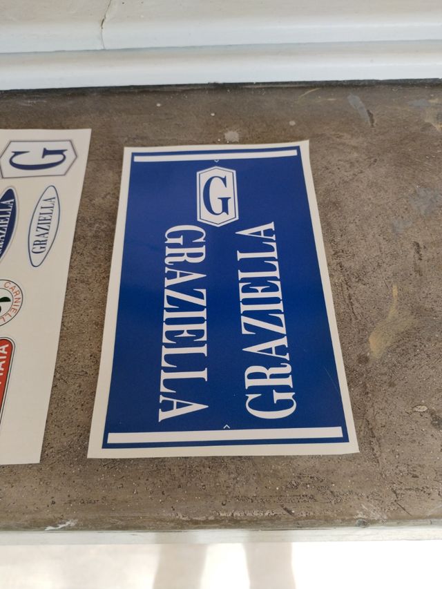 Kit adesivi Graziella per bici