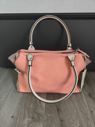 Borsa Gaudí beige e rosa