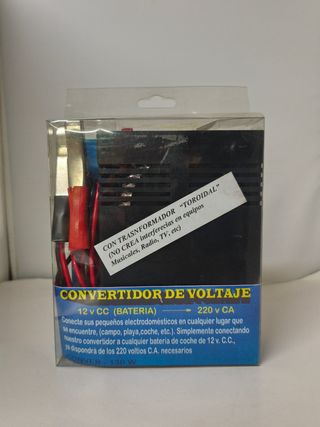 CONVERTIDOR DE  VOLTAJE 220V 12V