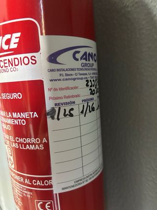 Extintores Cano Group - 6kg ABC