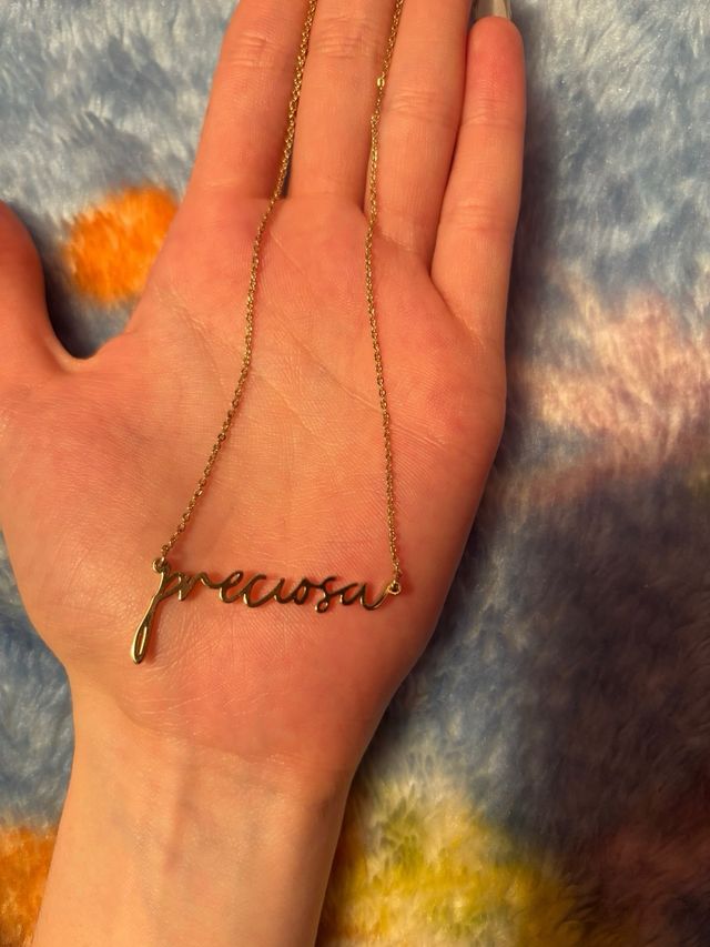 Collar preciosa YAFEINI dorado