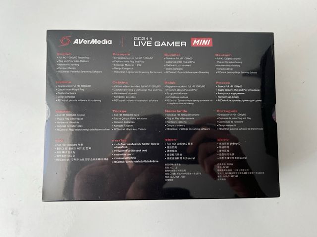 AverMedia GC31 Live Gamer Mini