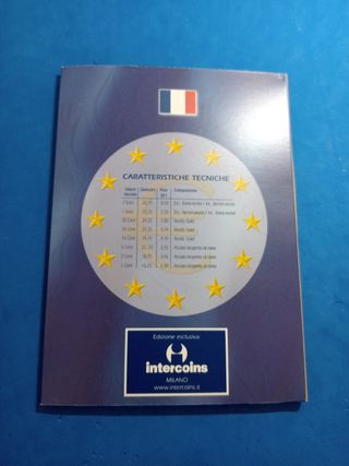 Collezione Euro Francia 1999/ 2000/2001