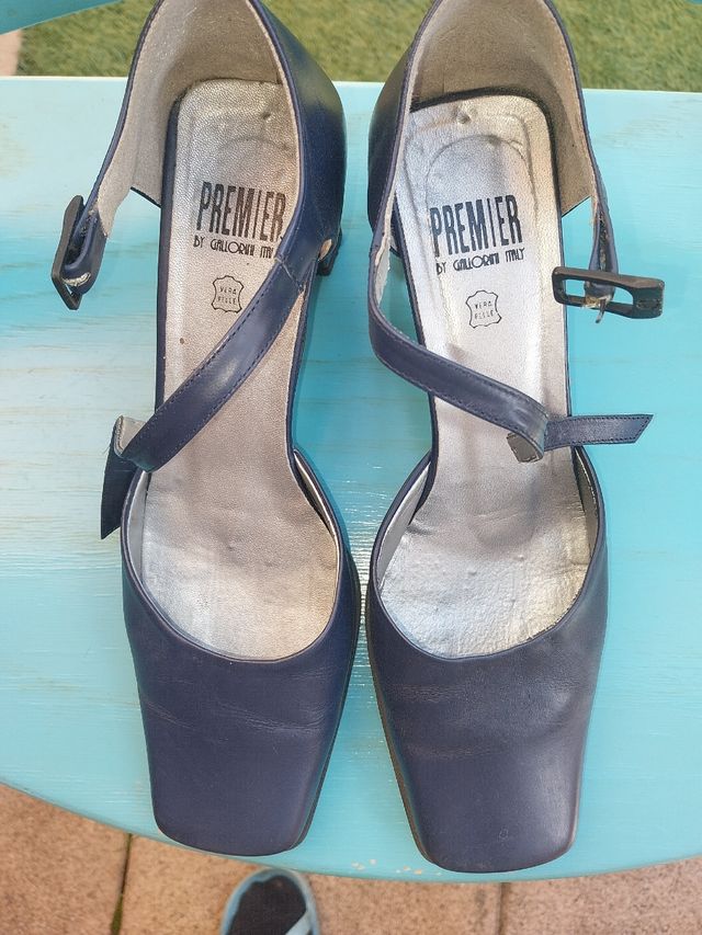 Scarpe blu Premier by Gallorini