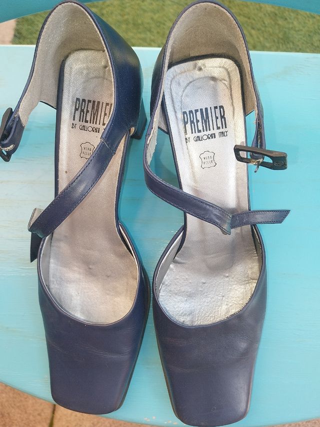 Scarpe blu Premier by Gallorini