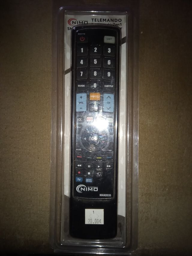 Mando a distancia programable