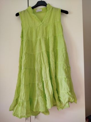 Vestito bimba Sammy Shop verde chiaro