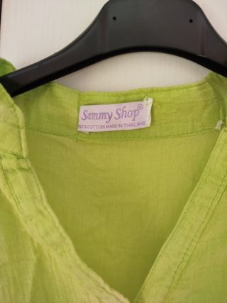 Vestito bimba Sammy Shop verde chiaro