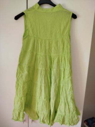 Vestito bimba Sammy Shop verde chiaro