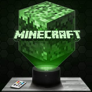 LAMPARA LED MINECRAFT