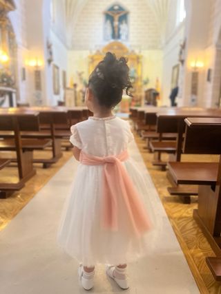 Vestido niña ceremonia