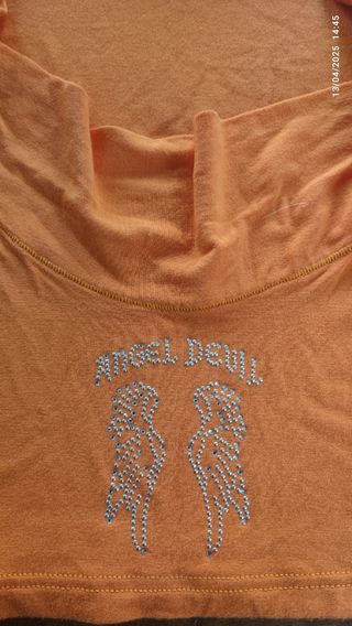 Top Arancione Engel Devil