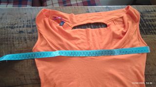 Top Arancione Engel Devil