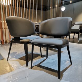 Silla de polipiel para comedor o restaurante