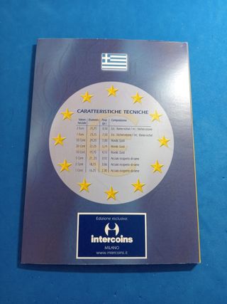 Collezione Euro Grecia 2002