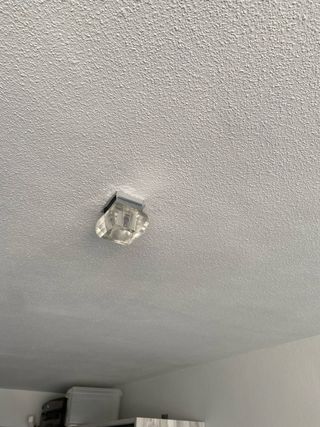 Lámpara techo y 2 focos luz