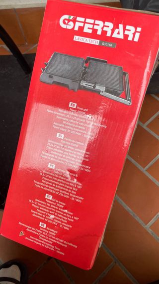 G3 Ferrari bistecchiera a contatto