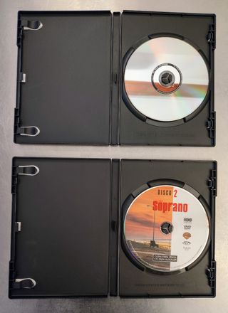 Pack 4 DVDs serie Los Soprano temporada 3 completa
