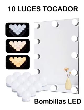 Luces Espejo Tocador Maquillaje Vestidor 