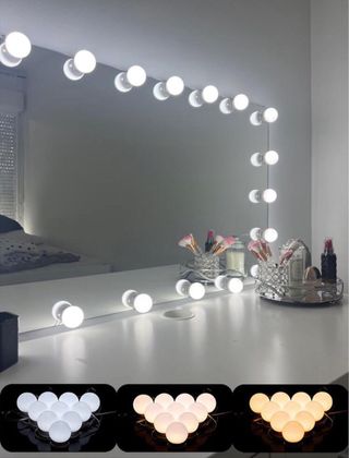Luces Espejo Tocador Maquillaje Vestidor 