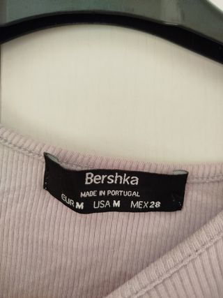 Maglia Bershka lilla, tg M