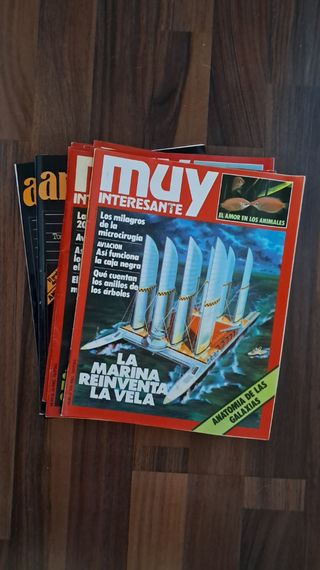 Revistas antiguas Muy Interesante y Arqueología