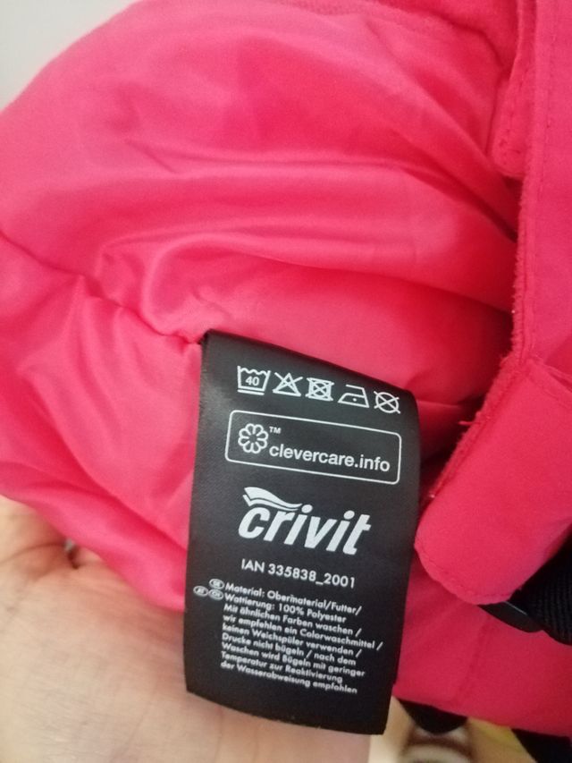 Pantalones nieve niña 4-6 años