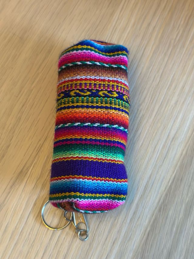 Llavero Monedero de Perú