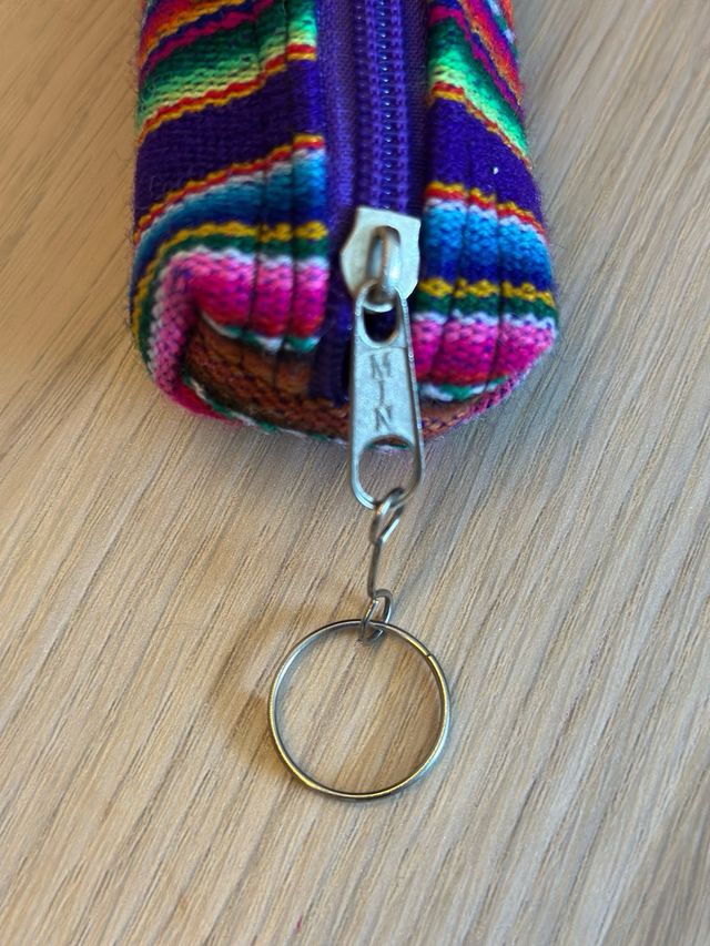 Llavero Monedero de Perú