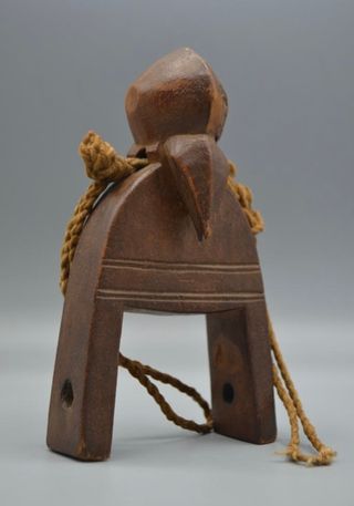 Arte africano. Polea de telar Senufo 