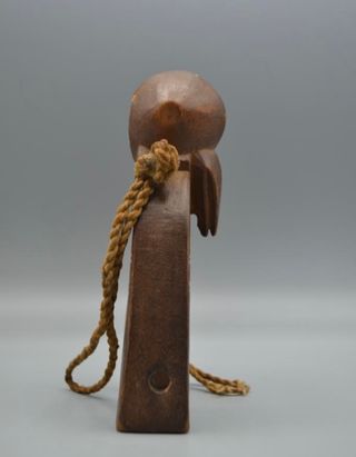 Arte africano. Polea de telar Senufo 