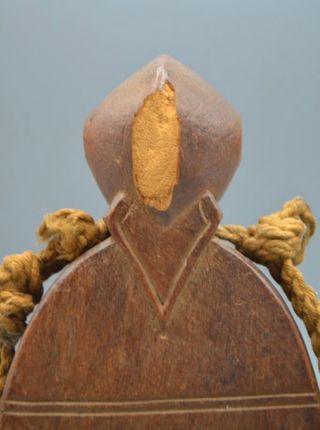 Arte africano. Polea de telar Senufo 