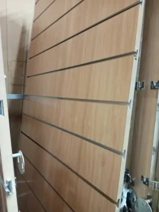 Panel lamas de madera