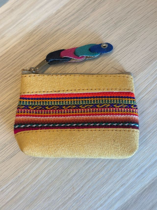 Monedero artesanía peruana