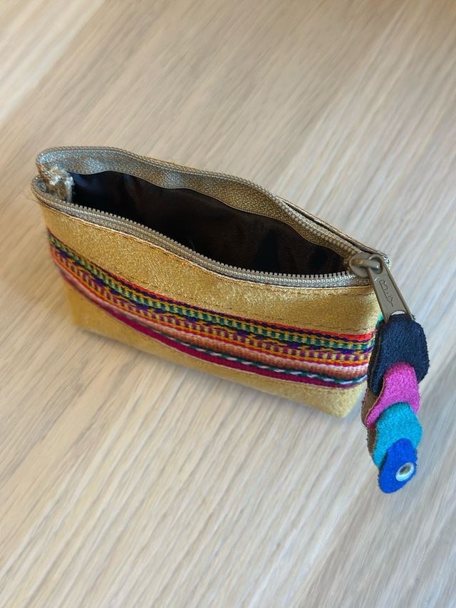 Monedero artesanía peruana