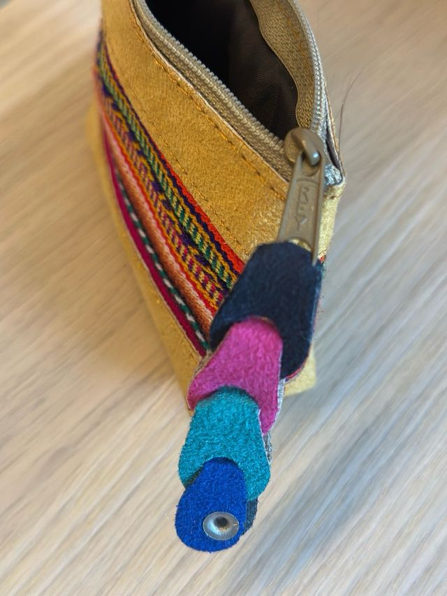 Monedero artesanía peruana