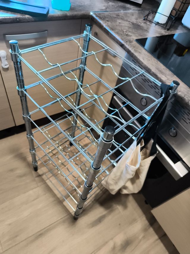 Botellero metálico - 6 niveles