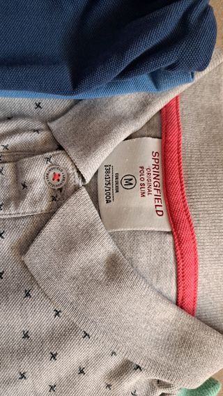 3 Polos Springfield Talla S